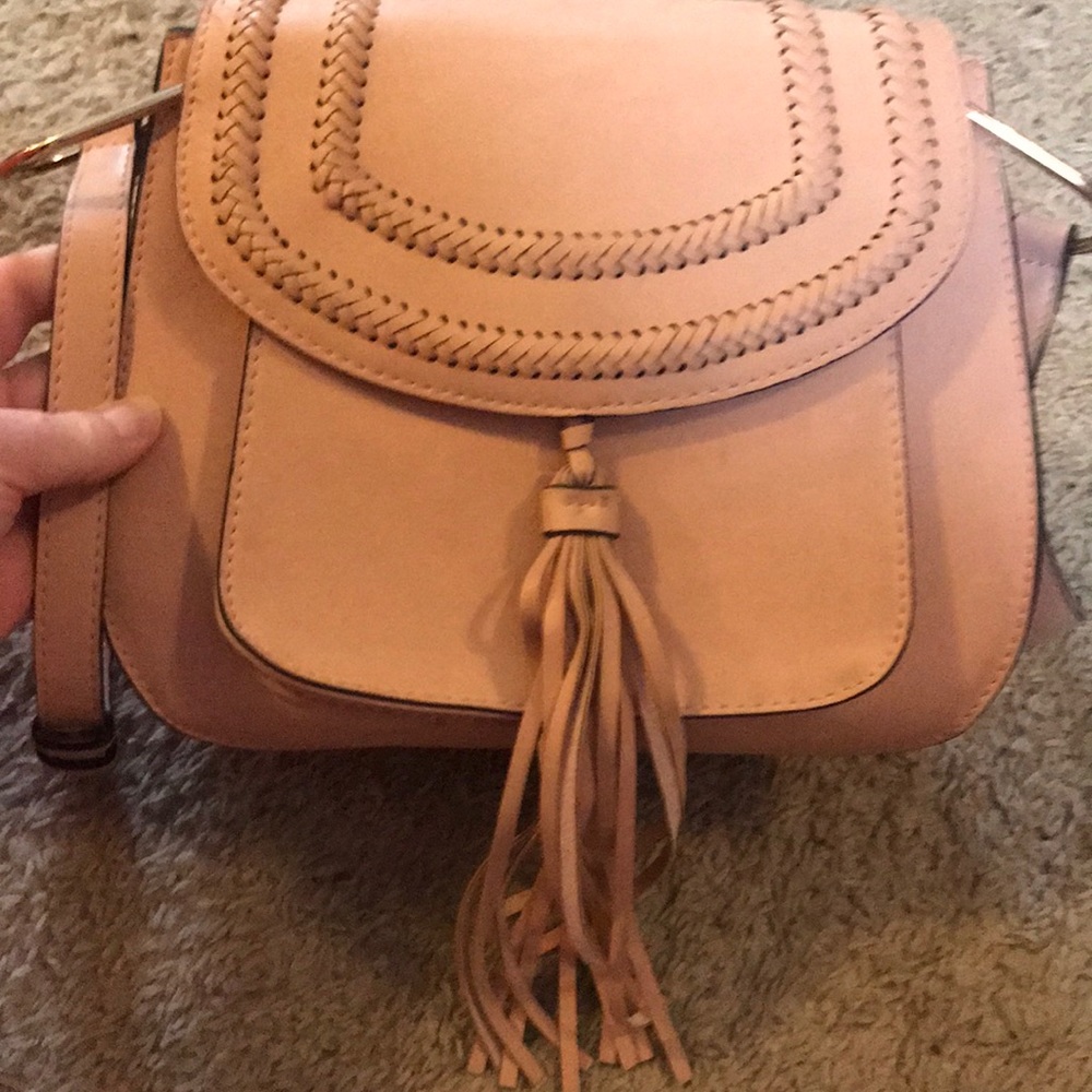 Blush/peach purse